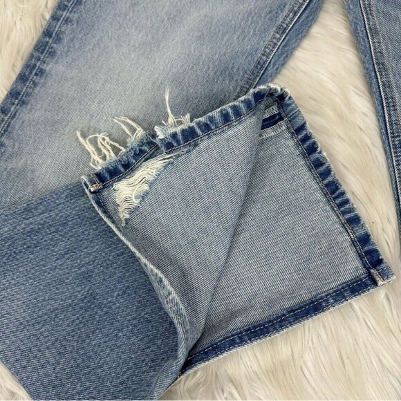 Re/Done‎ Women's NWT Opal Indigo 70s Low-Rise Skinny Boot Jeans W26-28/L31 - Picture 15 of 15